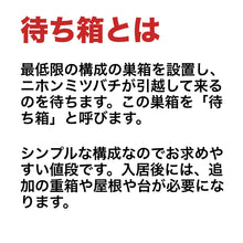 画像をギャラリービューアに読み込む, 待ち箱 (2段重箱式巣箱)