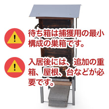 画像をギャラリービューアに読み込む, 待ち箱 (2段重箱式巣箱)