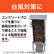 画像をギャラリービューアに読み込む, 重箱式巣箱4段セット
